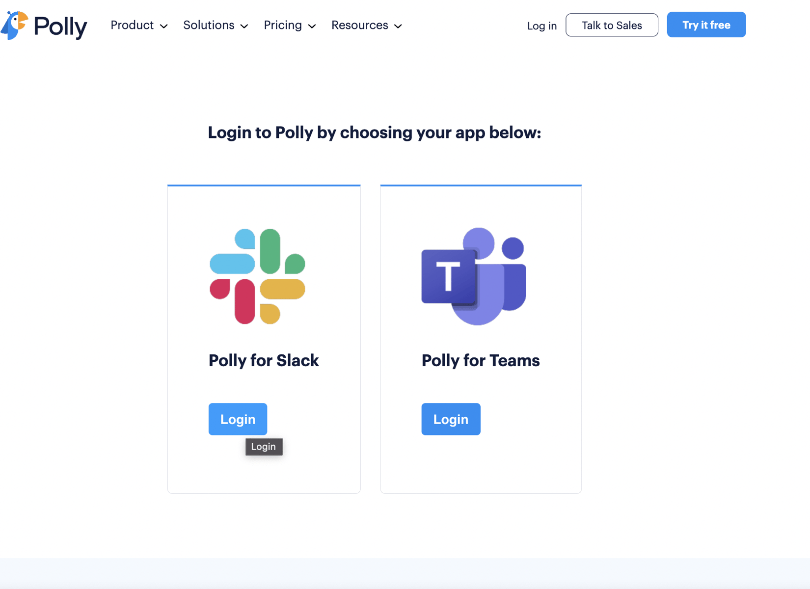 How to Login to the Polly Web Dashboard